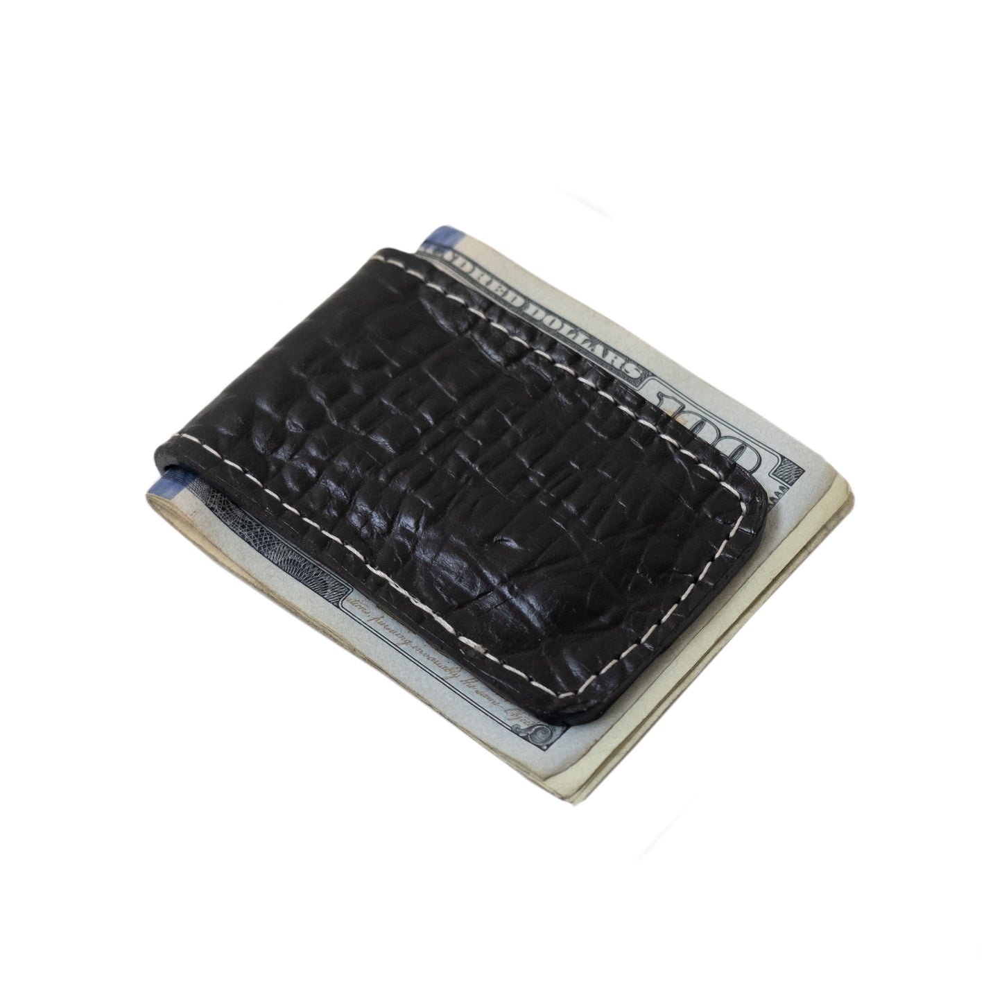 Money clip black gator overlay