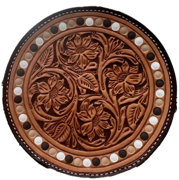 8 Chocolate ombre rope can handbag – Alamo Saddlery