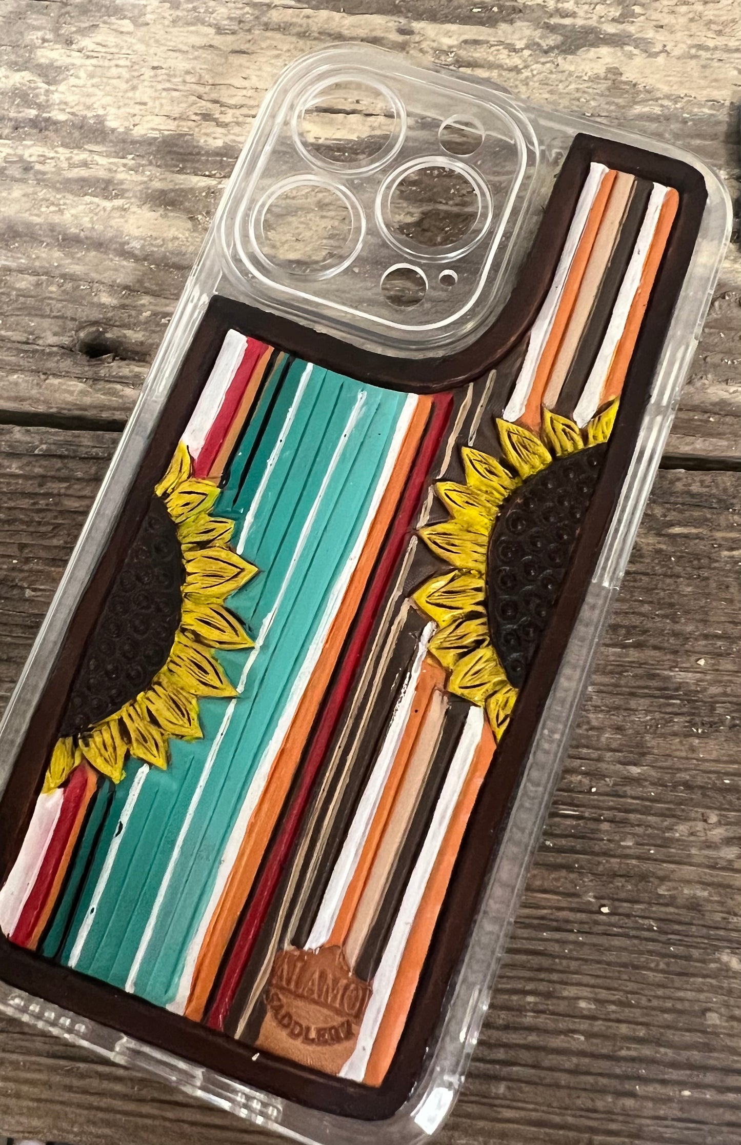 Sunflower Serape Cell phone Case