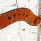 Rodeo Award | 2.5" Wave Breastcollar w/ SS Spot border