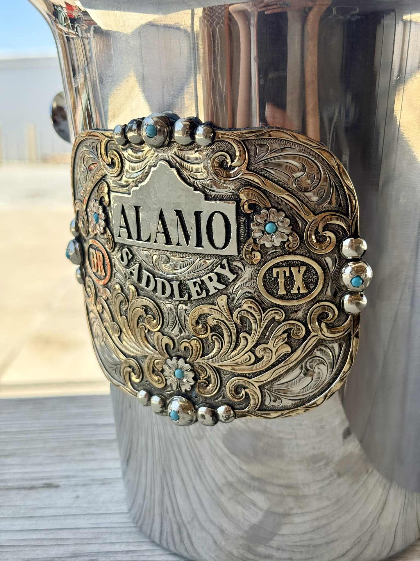 Buckled Ice Buckle