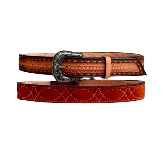 1.5" Straight Original Cowboy Gunslinger Belt