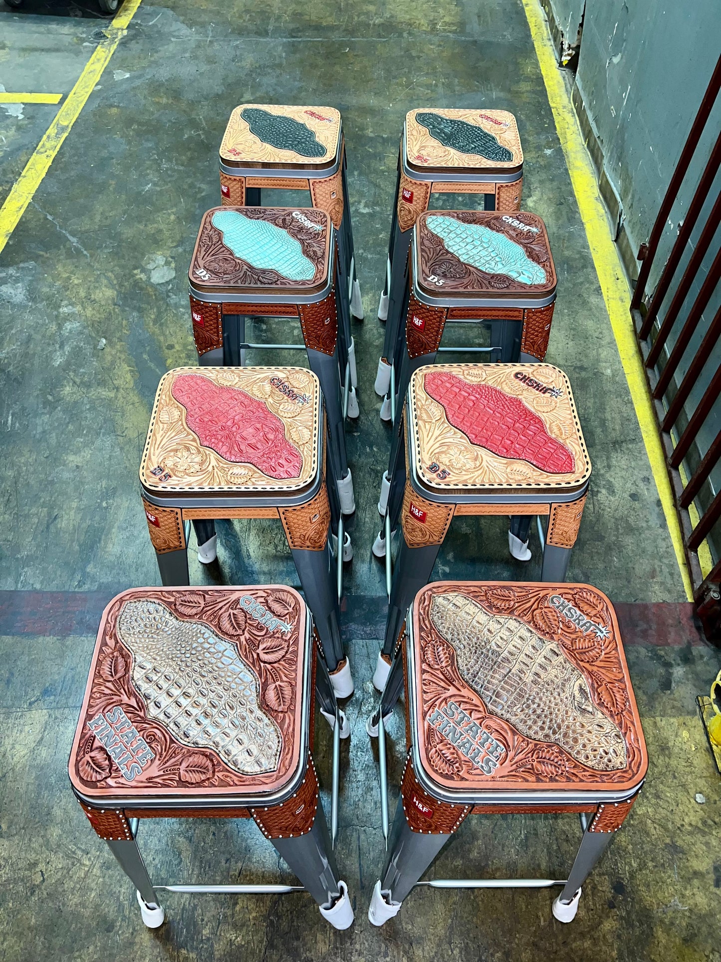 Rodeo Award | Bar Stool Trophy Gator Edition