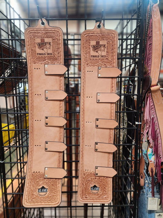 Rodeo Award | Buckle Holder Trophy Cowboy Feather w/ Laser engraving