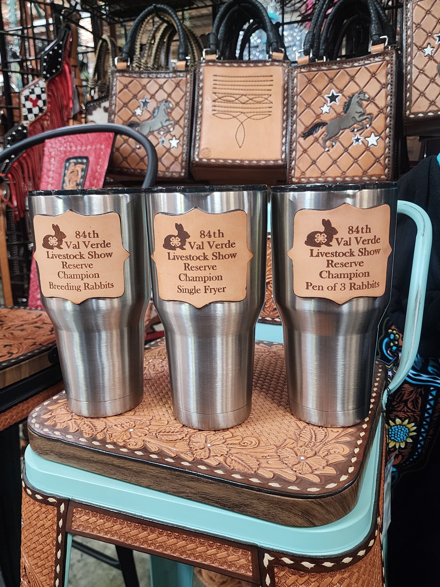 Rodeo Award | Insulated tumbler w/ Laser engraving