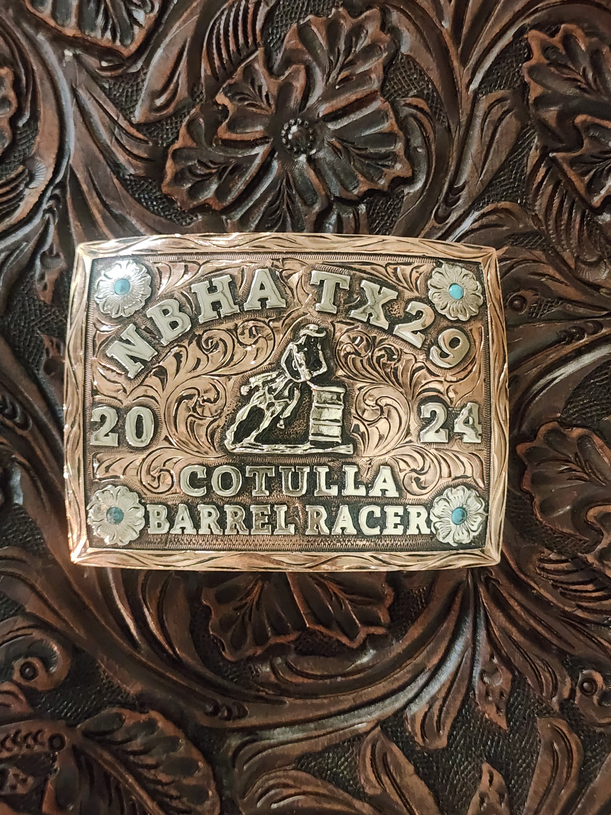 Award Trophy Buckle | Ribbon Buckle #18