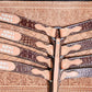 Rodeo Award | 1.75" Contoured Breastcollar w/ Brown gator print w/ patch & lettering (14)
