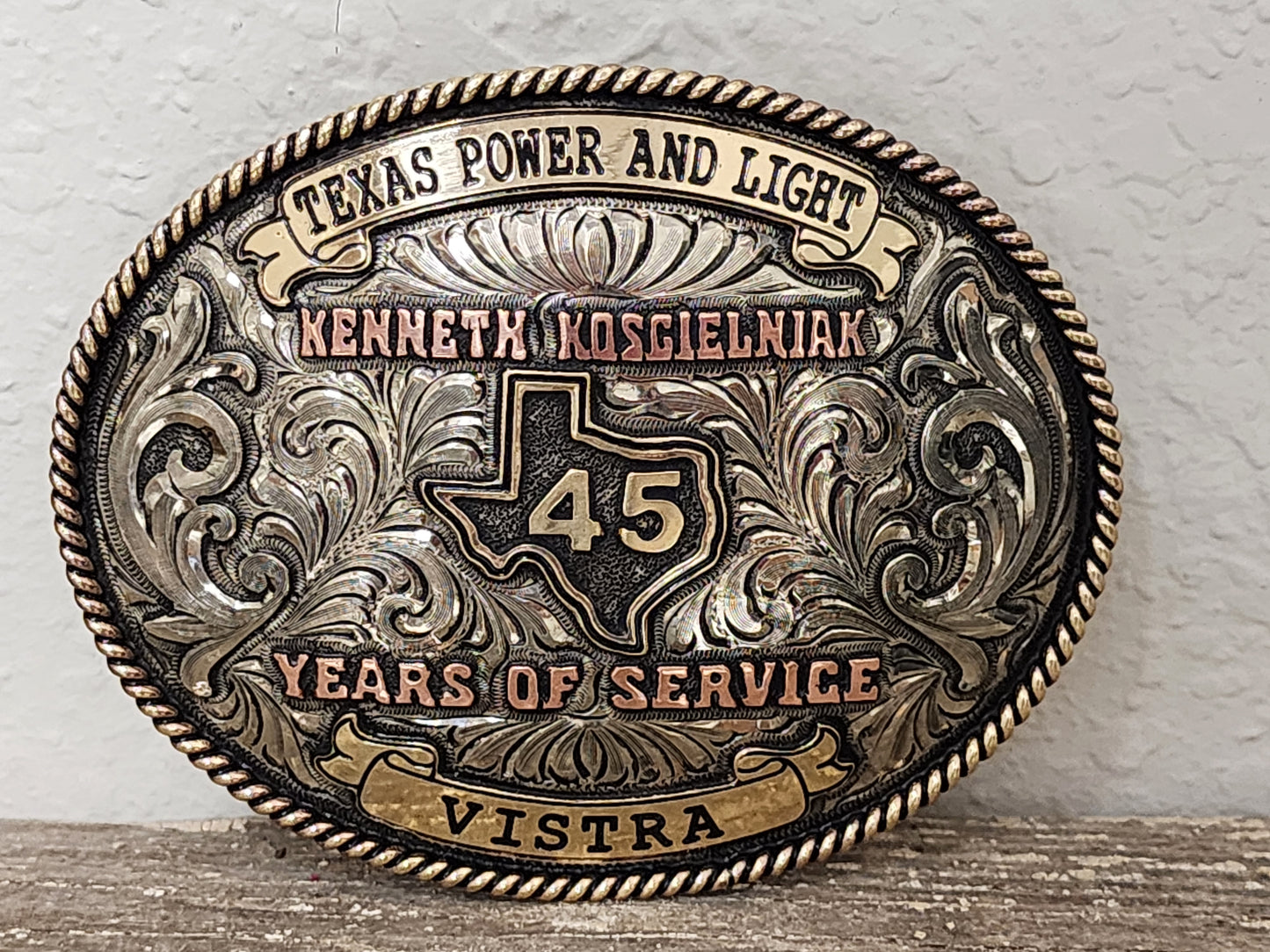 Award Trophy Buckle | Ribbon Buckle #13