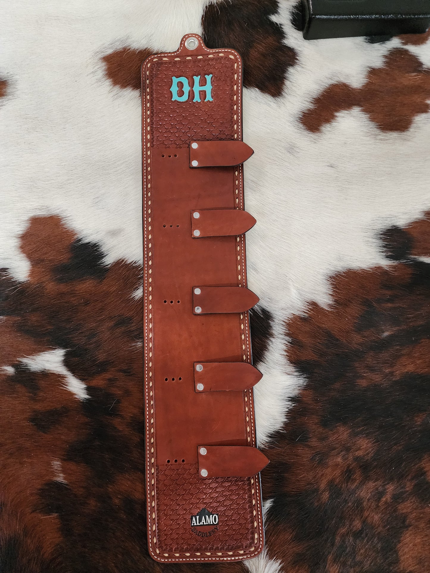 Add Initials- TOP OR BOTTOM OF BUCKLE HOLDER