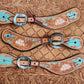 Rodeo Award | Spur Straps Full Floral Tool w/ Background paint (5 letters)