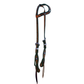 2074-Purple Collection 5/8" Wave one ear headstall