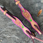 2074-Confetti 5/8" Wave one ear headstall