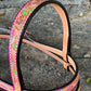 2800-Confetti 1-1/2" Contour browband headstall