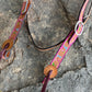 2800-Confetti 1-1/2" Contour browband headstall