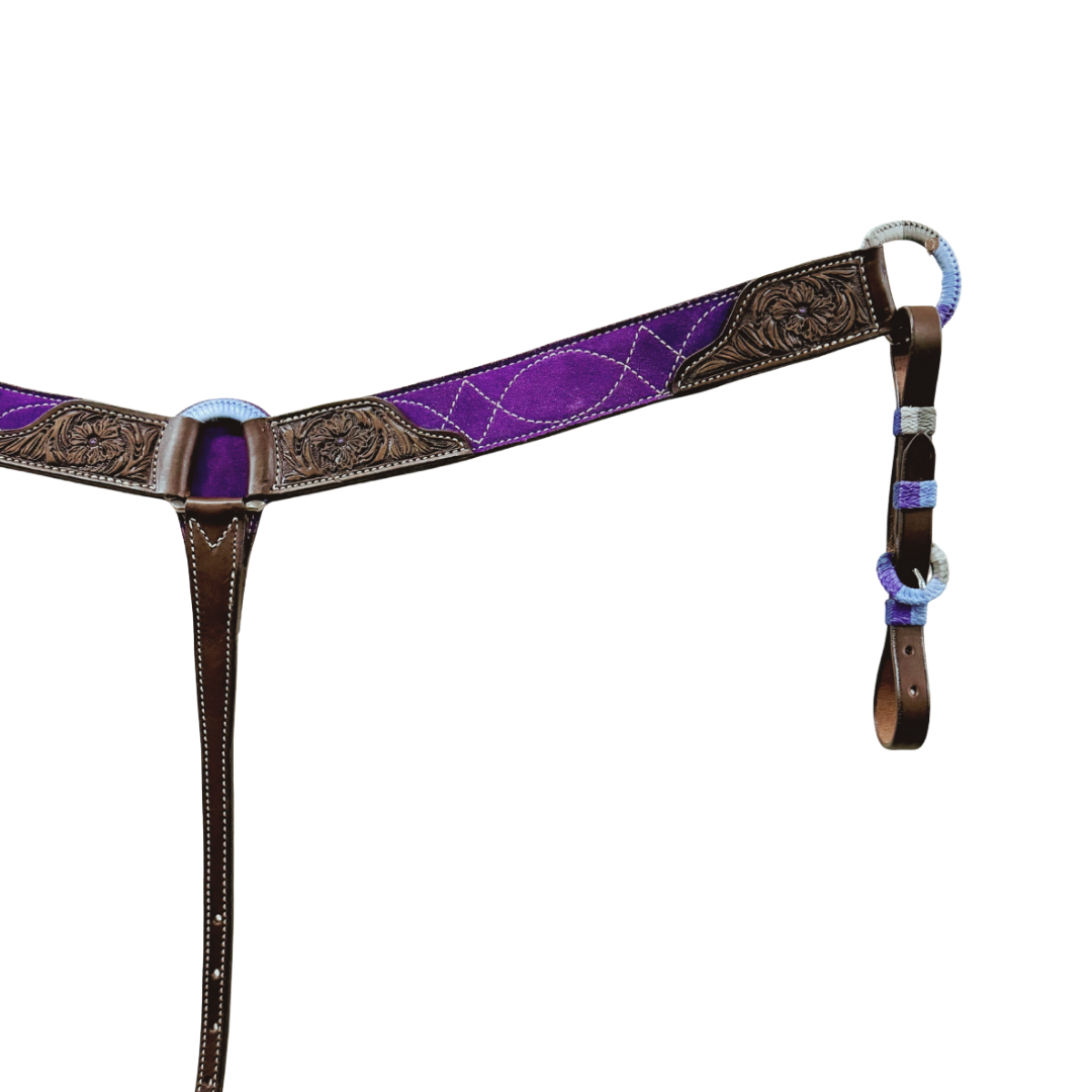 3012- 2" Purple Cowboy Stitch