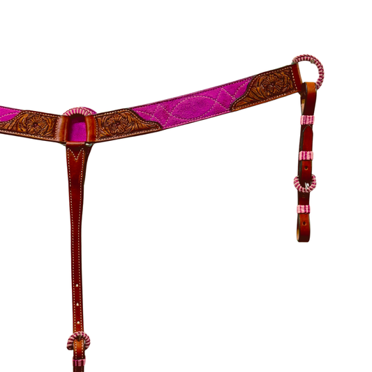 3012- 2" Pink Cowboy Stitch