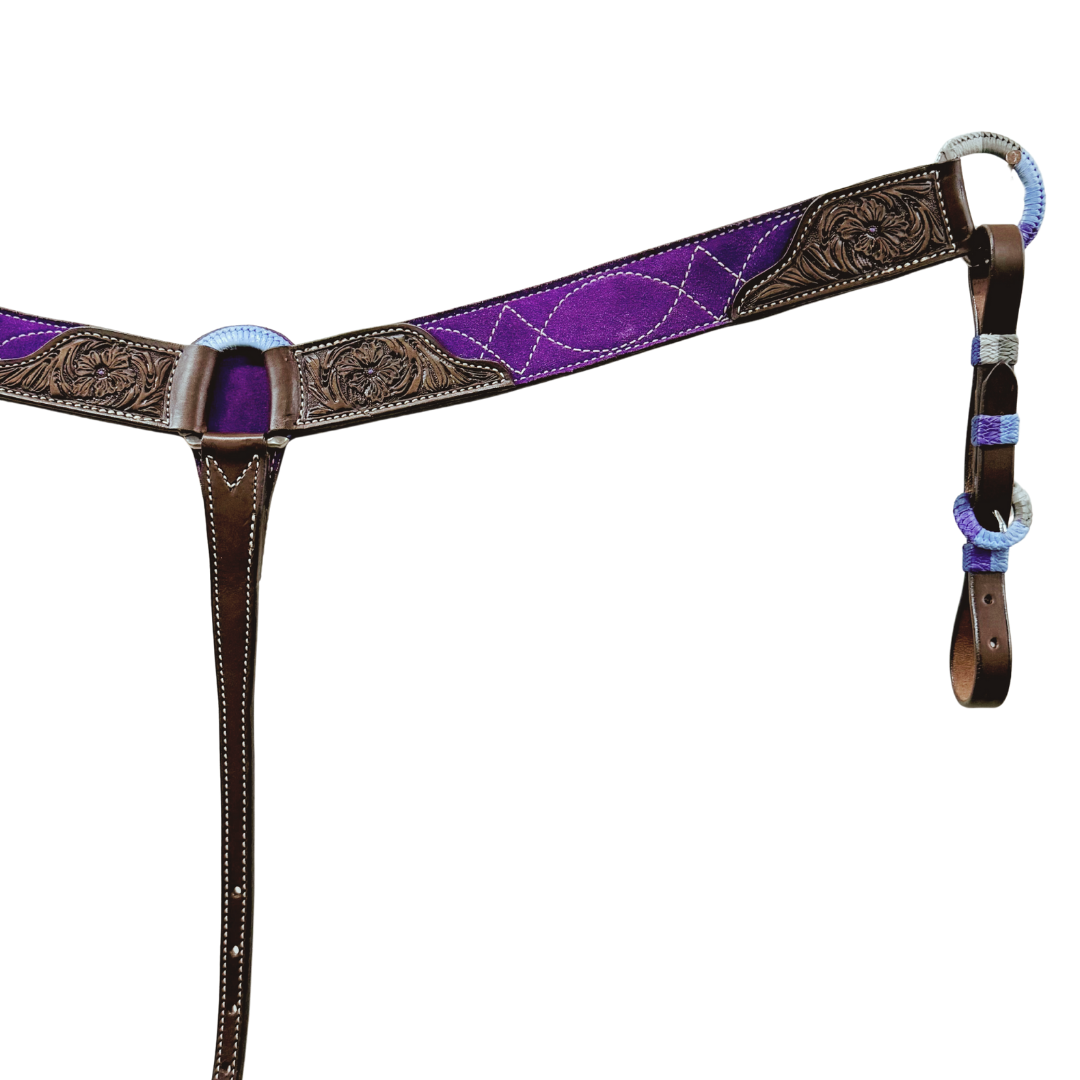 3012- 2" Purple Cowboy Stitch