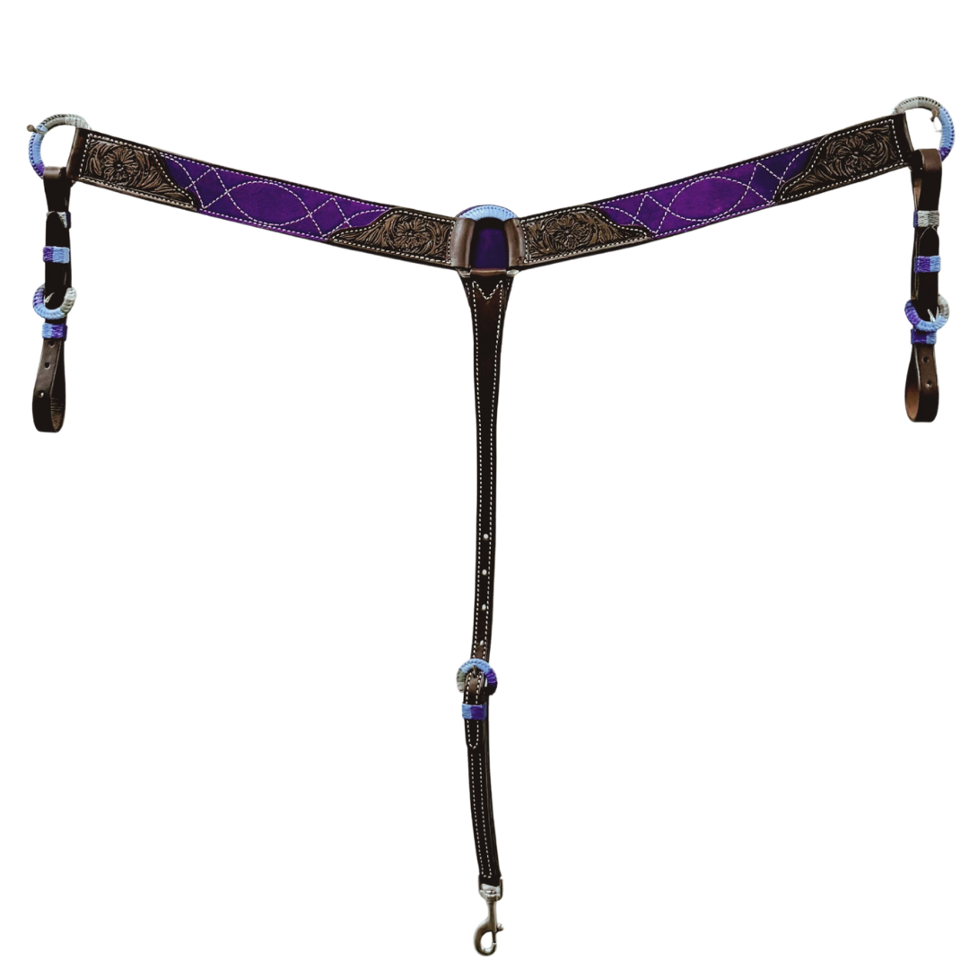 3012- 2" Purple Cowboy Stitch