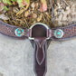 3117 2-1/2" Geo Aztec Wave Breast Collar