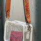 High End Stadium Bag w/ Strap & Matching Card Holder