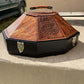 Leather Tooled Hat Can Carrier | Cowboy Feather