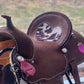 Western Barbie Barrel Saddle