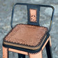 (STOCK!) SET OF 2 30" THE CINNAMON SWIVEL BLACK  BAR STOOLS