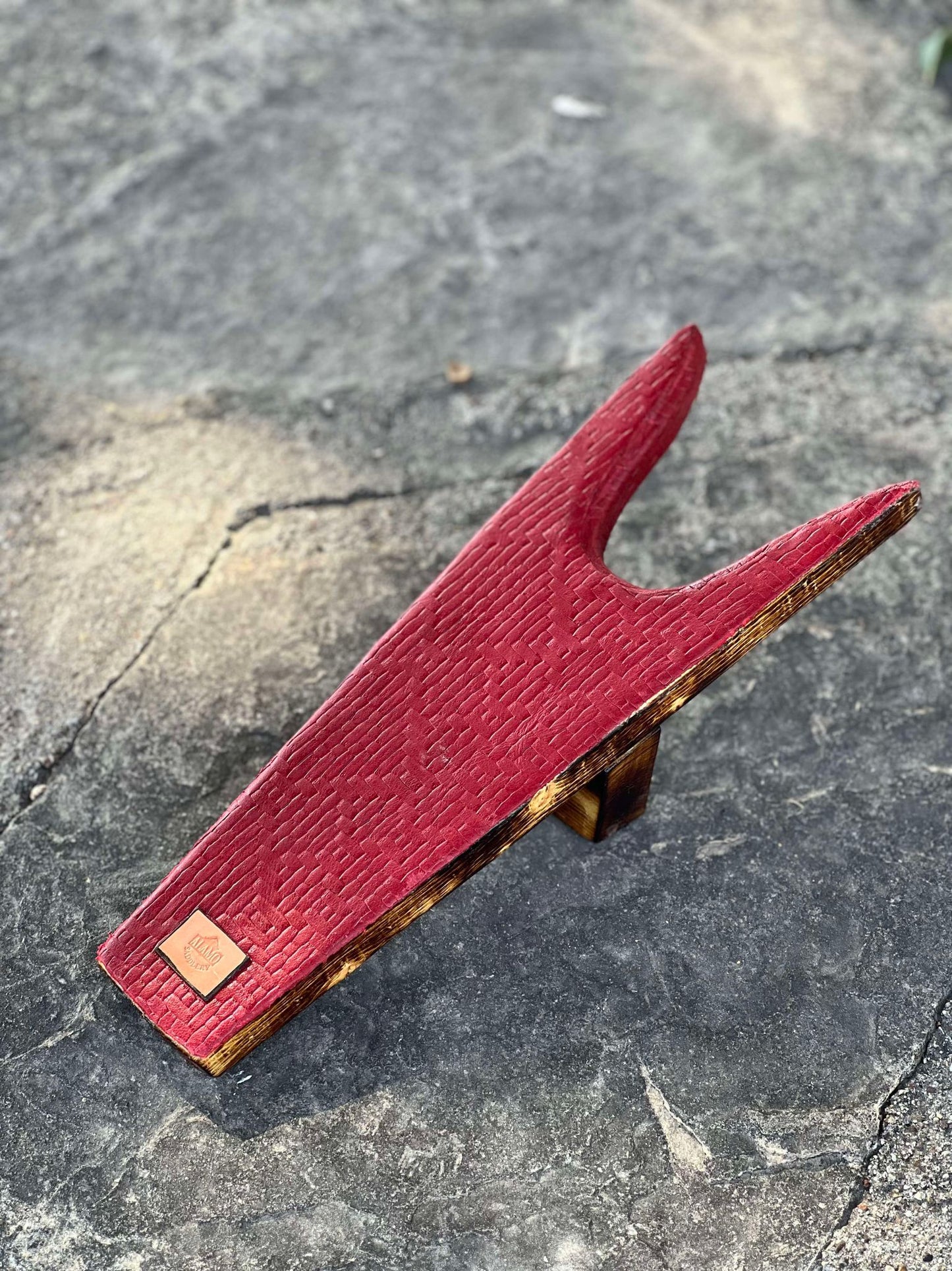 Boot Jack- Red Weave