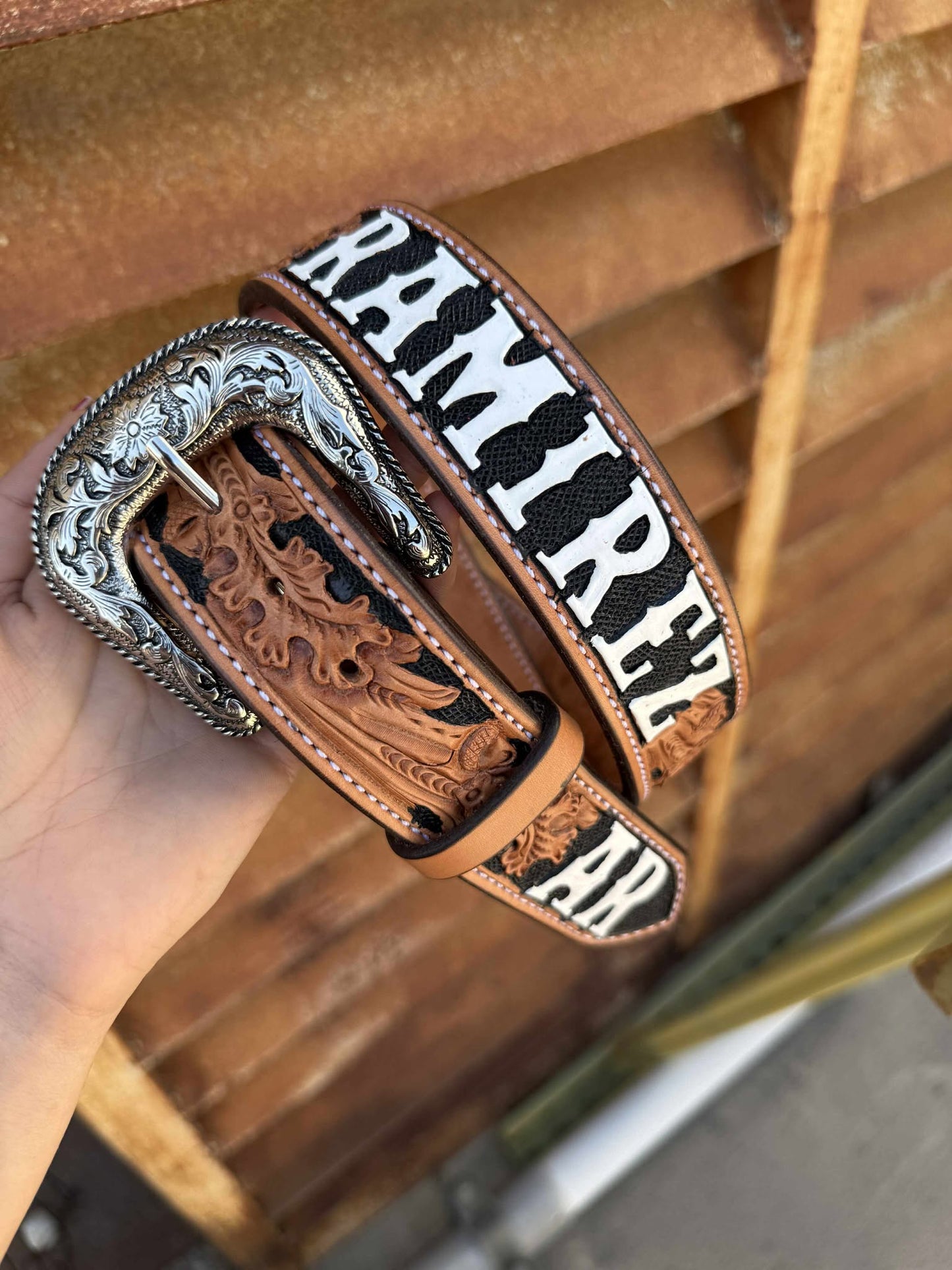 ADD lettering to ANY of our belts