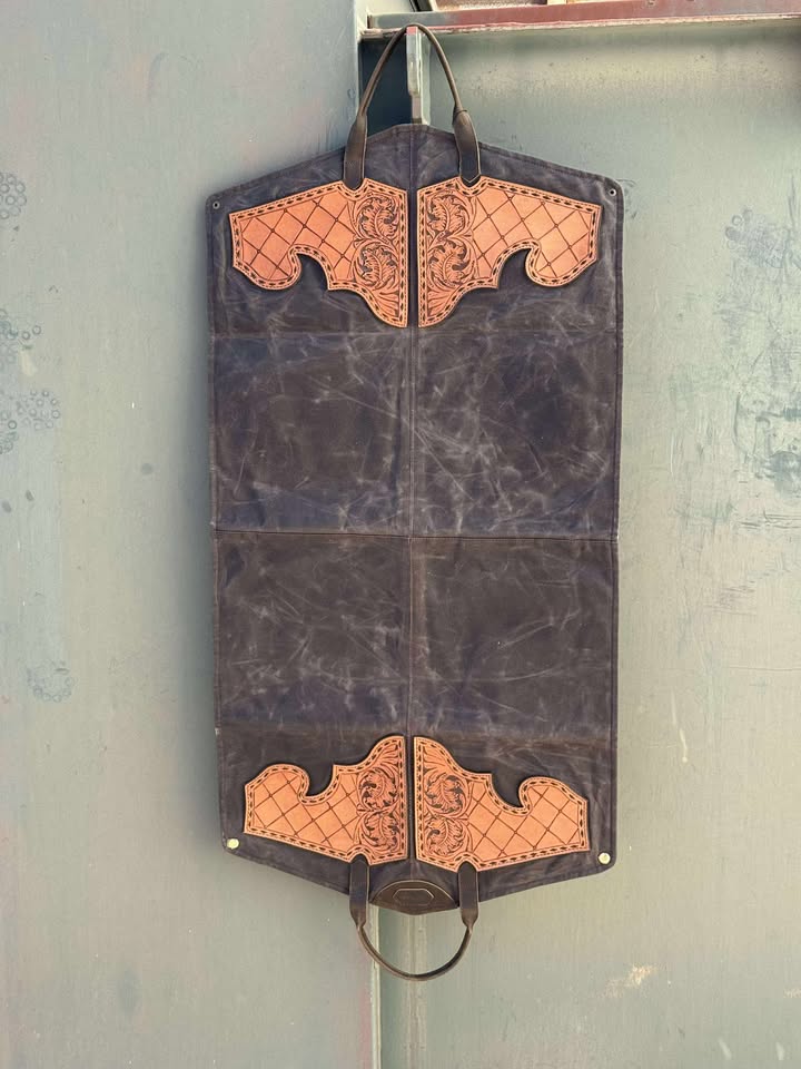 Garment Bag Style #2 in Charcoal