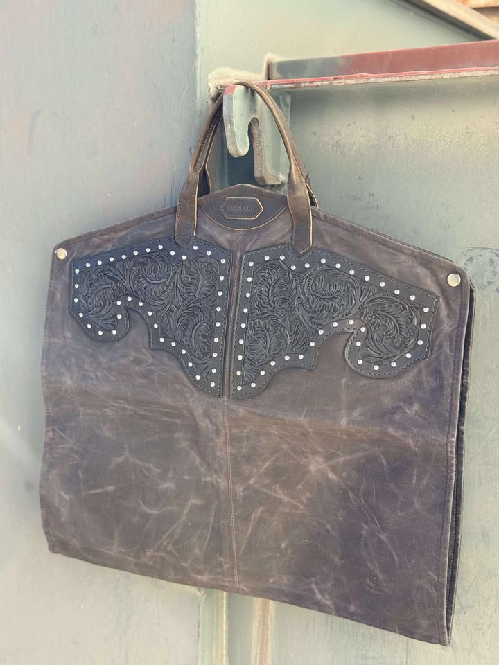 Garment Bag Style #3 in Charcoal