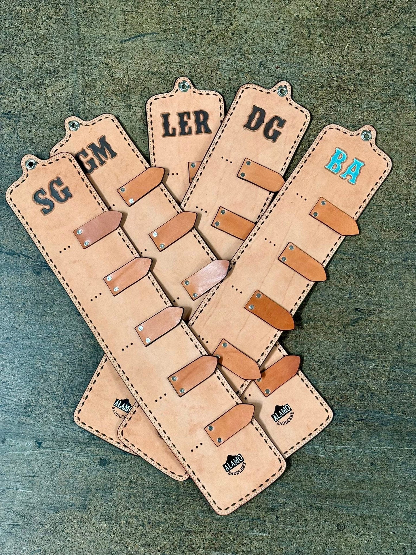 Add Initials- TOP OF BUCKLE HOLDER