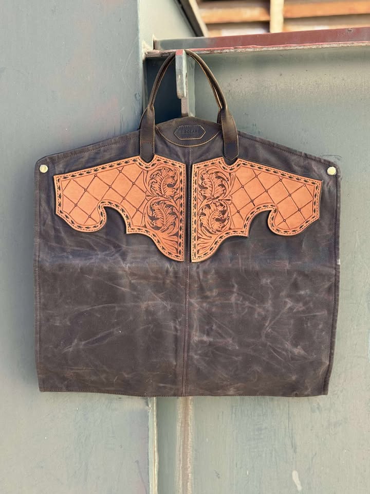 Garment Bag Style #2 in Charcoal