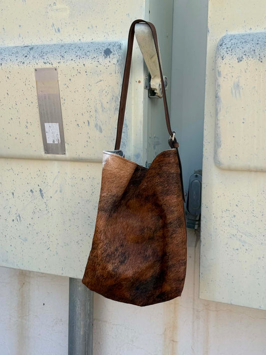 Livestock Tote- Chocolate Brindle #12