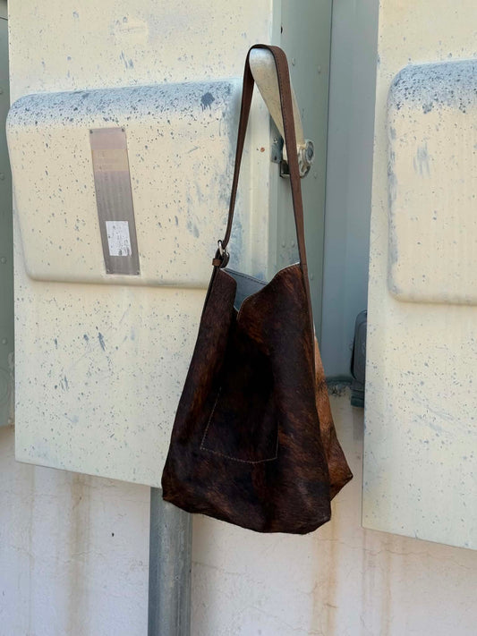 Livestock Tote- Chocolate Brindle #12