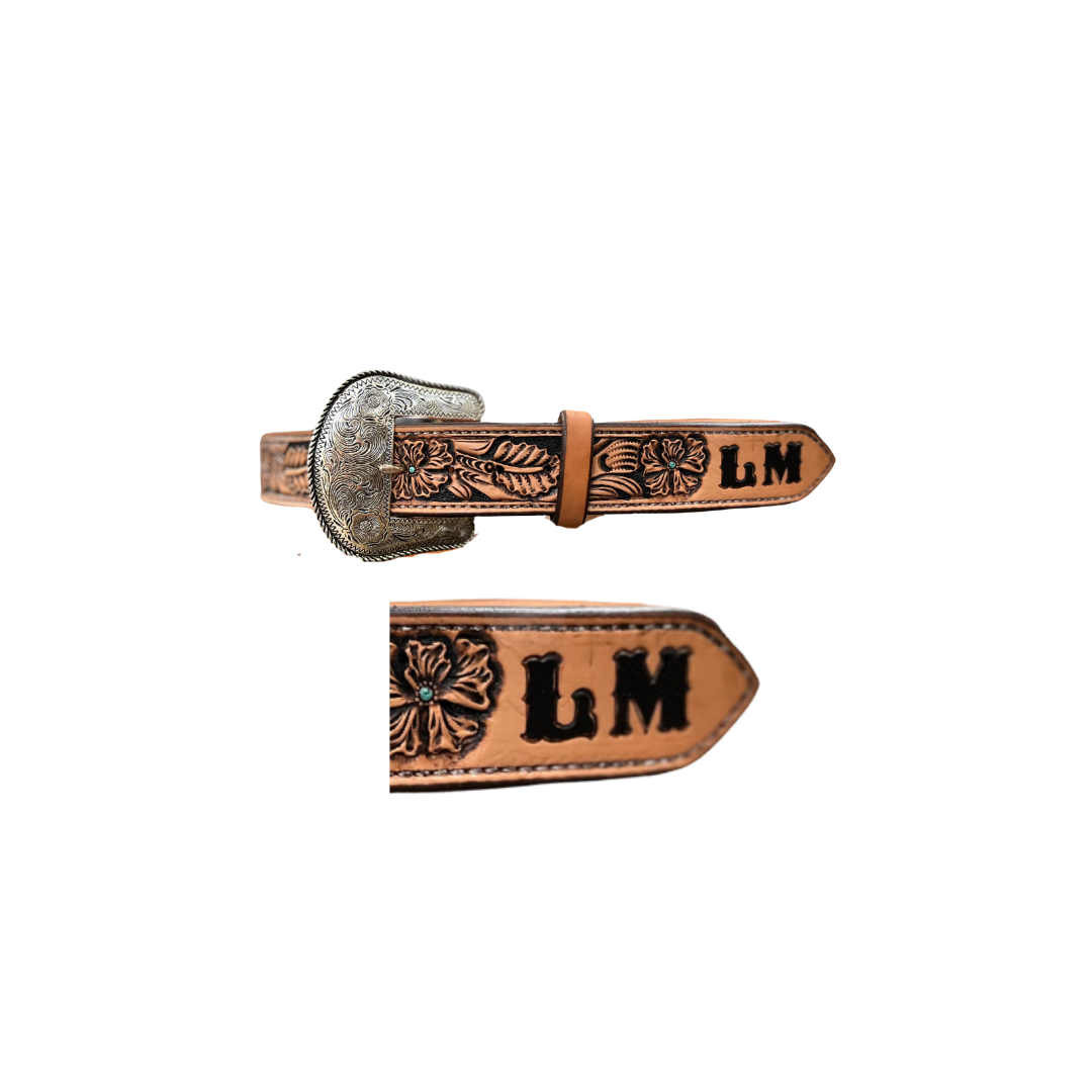 Custom name belt