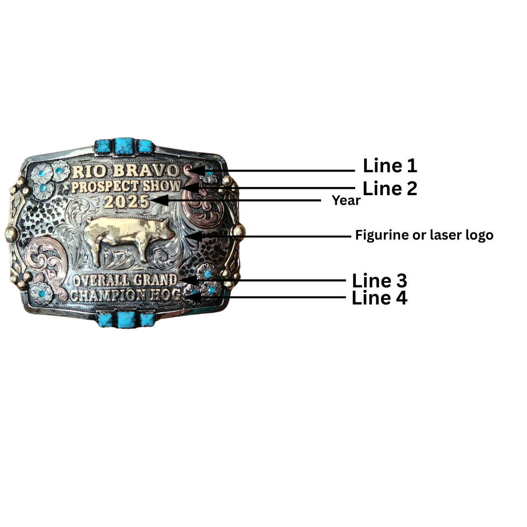 Award Trophy Buckle | Premium Buckle #8