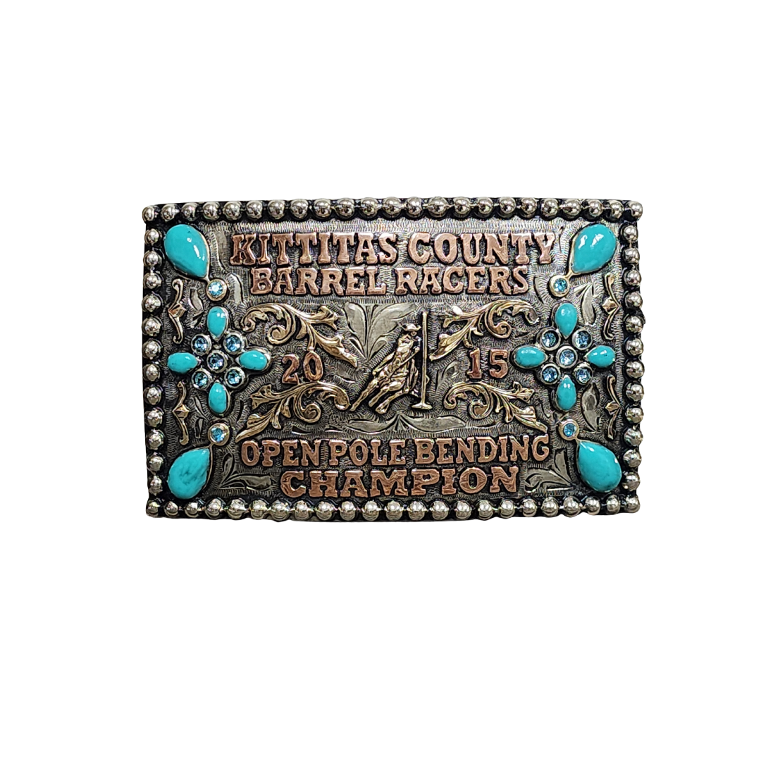 Award Trophy Buckle | Premium Color Buckle #9