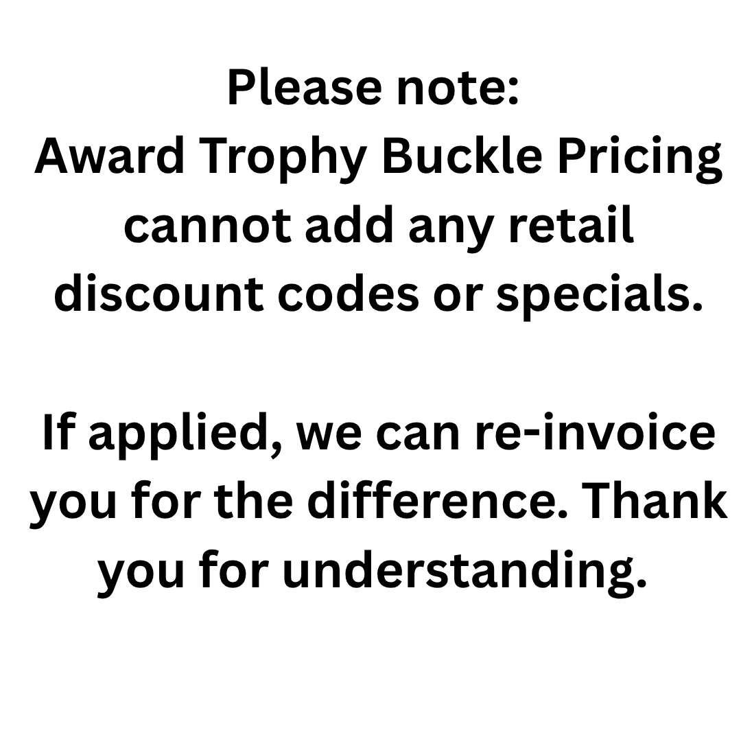 Award Trophy Buckle | Ribbon Buckle #24