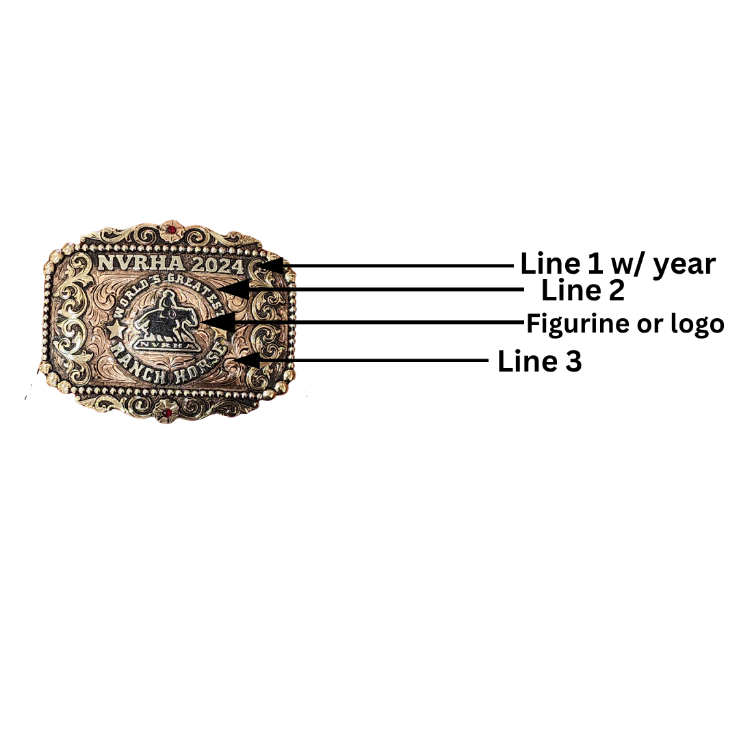 Award Trophy Buckle | Premium Buckle #16