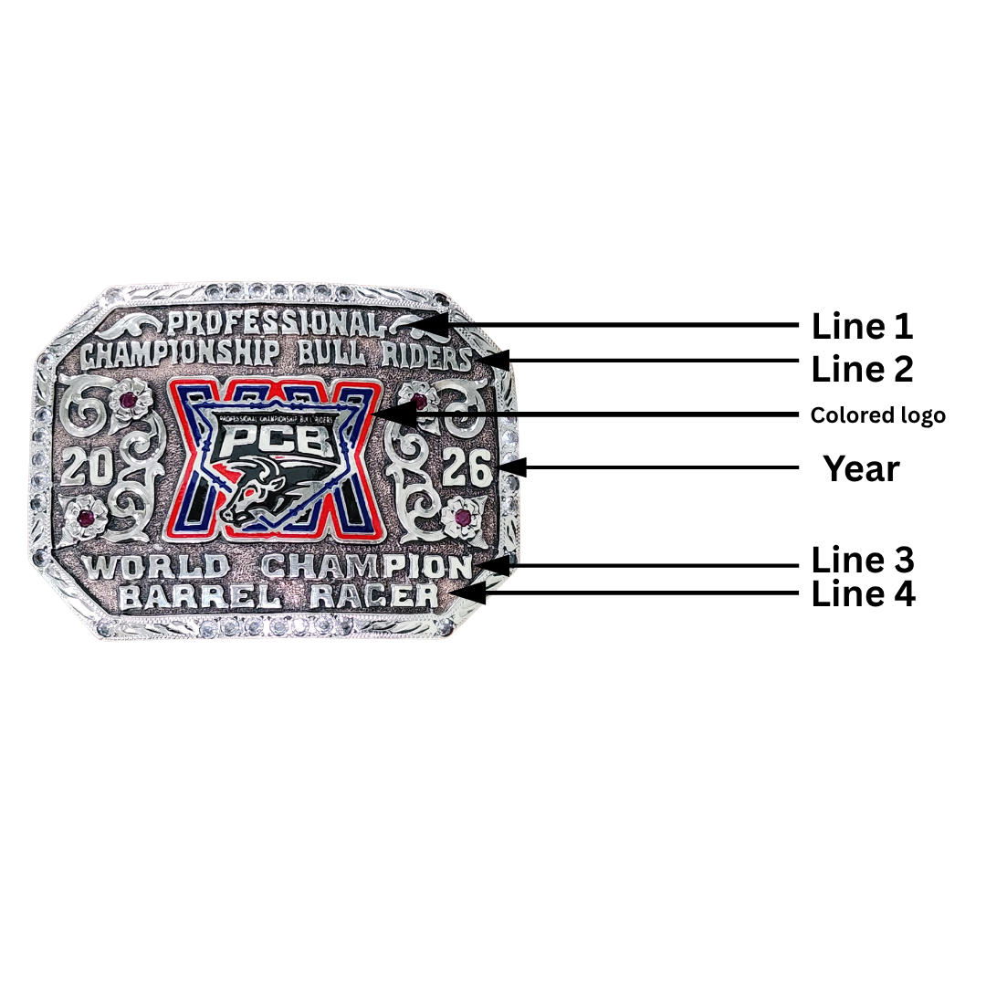 Award Trophy Buckle | Premium Color Buckle #1