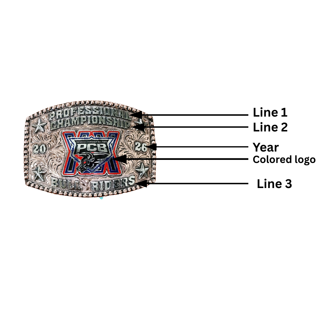 Award Trophy Buckle | Premium Color Buckle #2