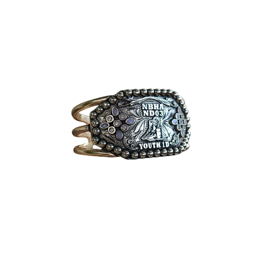 Rodeo Award | Custom Trophy Cuff Bracelet Style 2
