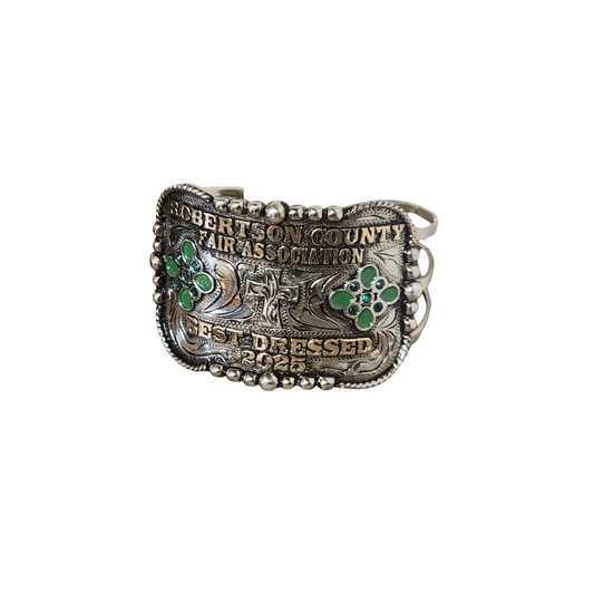 Rodeo Award | Custom Trophy Cuff Bracelet Style 3
