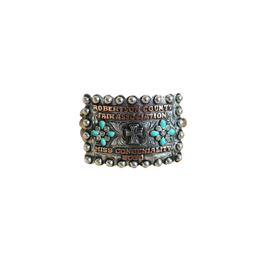 Rodeo Award | Custom Trophy Cuff Bracelet Style 4