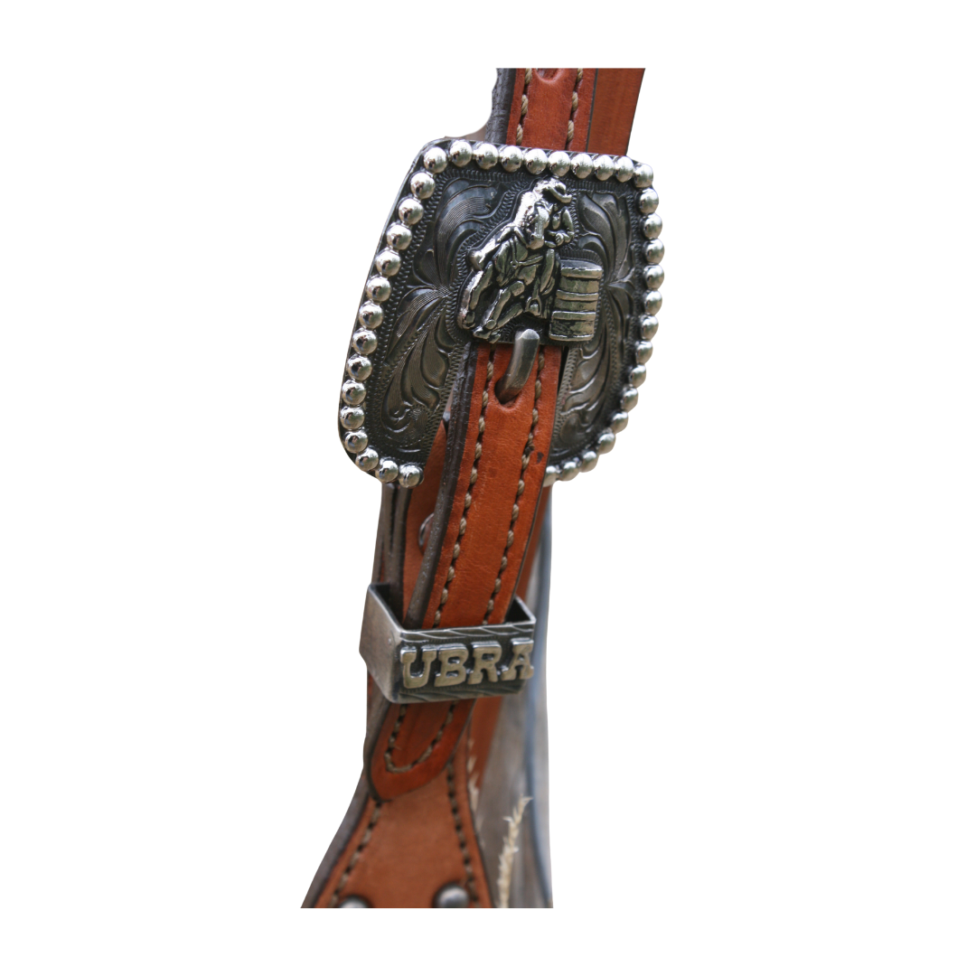 Rodeo Award | Custom Trophy Headstall Buckles w/ Figurine & Custom Loop