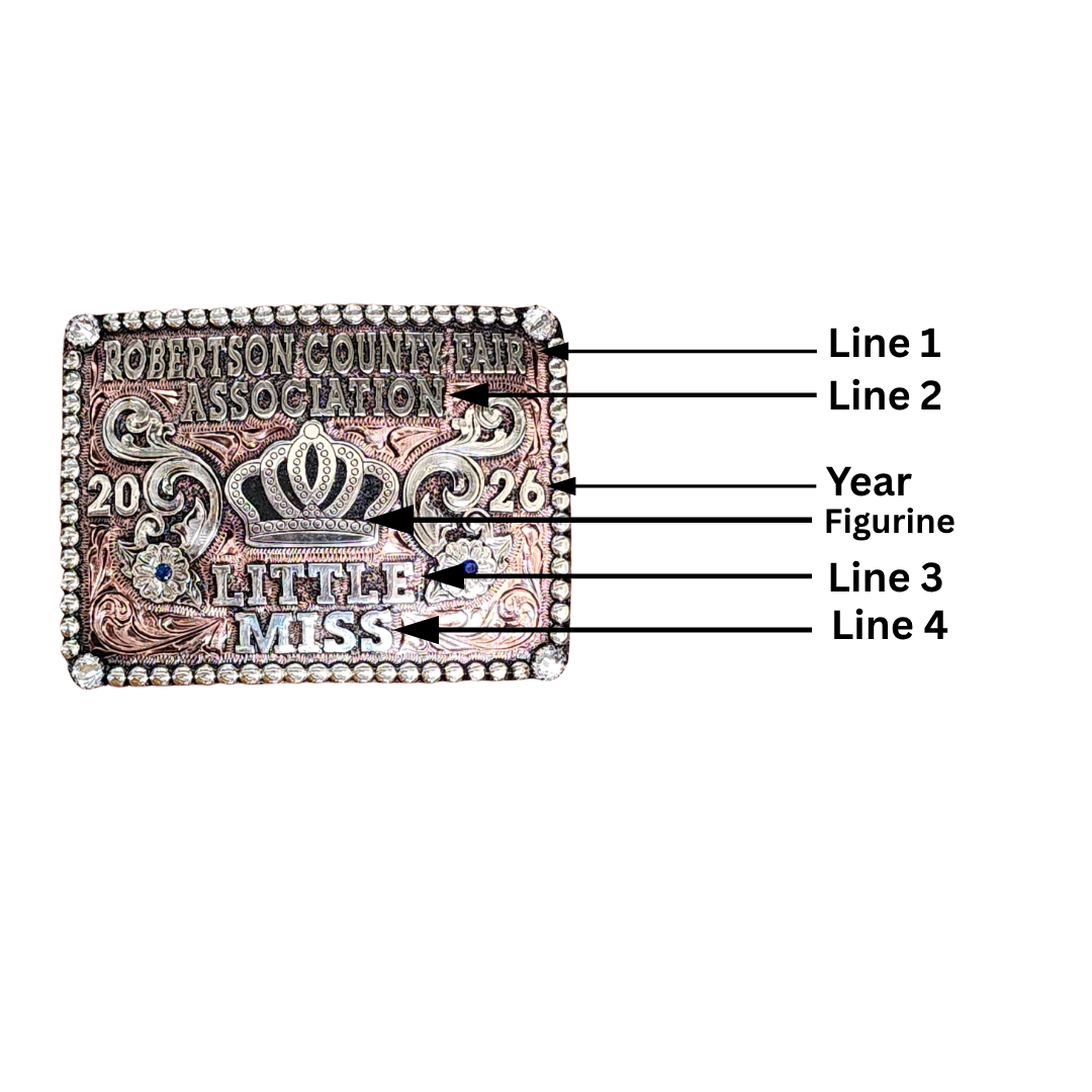 Award Trophy Buckle | Ribbon Buckle #3