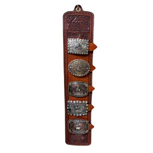 Toast Leather Cowboy Feather tool Buckle Holder
