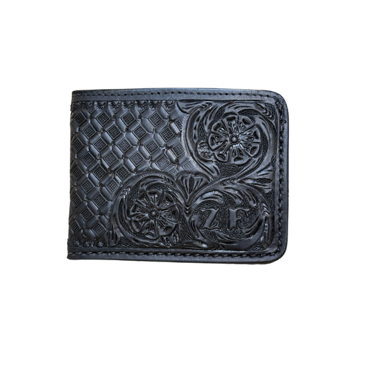 Bi-fold Wallet Combo in black