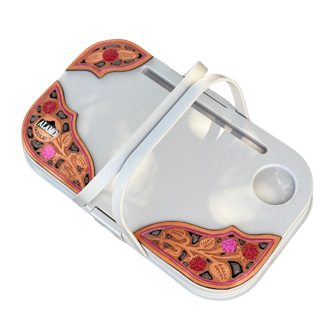 Collapsible Cooler- Cheetah Rose